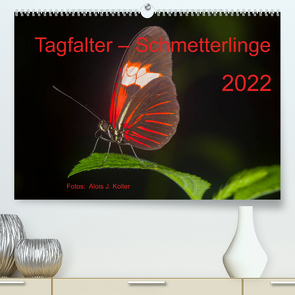 Tagfalter Schmetterlinge (Premium, hochwertiger DIN A2 Wandkalender 2022, Kunstdruck in Hochglanz) von J. Koller 4Pictures.ch,  Alois