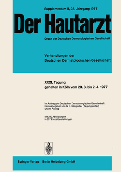 Tagung, gehalten in Köln vom 29.3. bis 2.4.1977 von Aulepp,  H., Steigleder,  G.K.