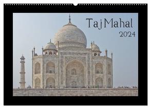 Taj Mahal (Wandkalender 2024 DIN A2 quer), CALVENDO Monatskalender von Leonhardy,  Thomas