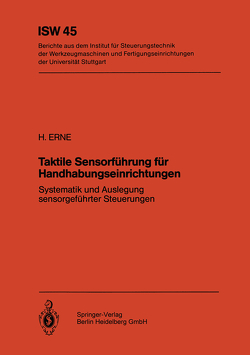 Taktile Sensorführung für Handhabungseinrichtungen von Erne,  H.