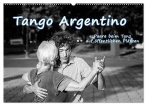 Tango Argentino – Paare beim Tanz auf öffentlichen Plätzen (Wandkalender 2024 DIN A2 quer), CALVENDO Monatskalender von Hoffmann,  Klaus