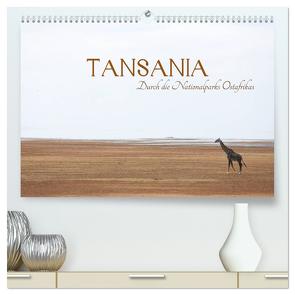 Tansania – Durch die Nationalparks Ostafrikas (hochwertiger Premium Wandkalender 2024 DIN A2 quer), Kunstdruck in Hochglanz von Stützle,  Michael