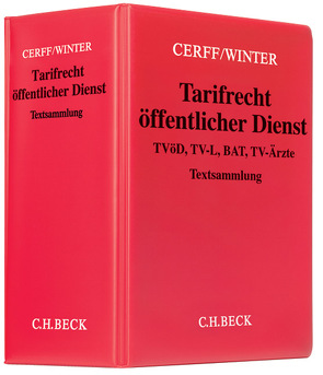 Tarifrecht öffentlicher Dienst von Cerff,  Gabriele, Dittmeier,  Robert, Winter,  Andreas, Zängl,  Siegfried