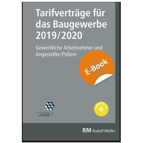 Tarifverträge für das Baugewerbe 2019/2020 – E-Book (PDF) von Jöris,  Heribert