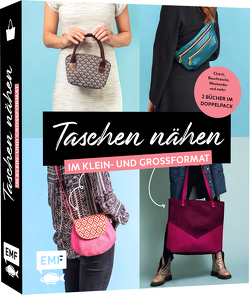 Taschen nähen im Klein- und Großformat von Günther ,  Claudia, Komarek,  Sabine