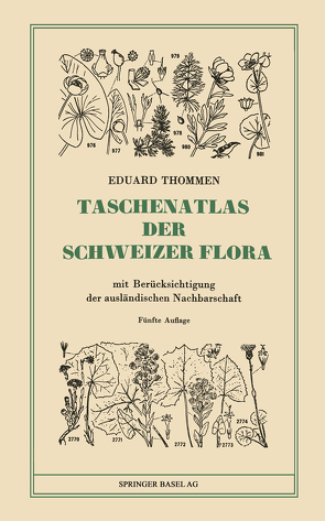 Taschenatlas der Schweizer Flora von Thommen