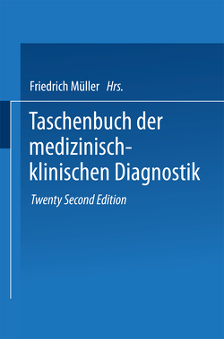 Taschenbuch der Medizinisch-Klinischen Diagnostik von Seifert,  Otto, von Müller,  Friedrich