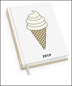 Taschenkalender EIS 2019 – redfries – Terminplaner mit Wochenkalendarium – Format 11,3 x 16,3 cm von DUMONT Kalenderverlag, redfries