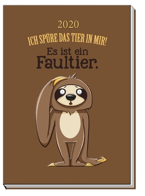 Taschenkalender „Faultier“ 2020