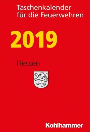 Taschenkalender für die Feuerwehren 2019/ Hessen