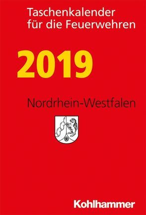 Taschenkalender für die Feuerwehren 2019/ Nordrhein-Westfalen