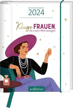 Taschenkalender Kluge Frauen, die unsere Welt bewegten 2024 von Braun,  Petra