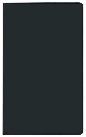 Taschenkalender Saturn Leporello PVC schwarz 2024 von Korsch Verlag