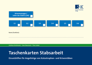 Taschenkarten Stabsarbeit von Knickmann,  Andreas, Neumann,  Sven, Subat,  Timo