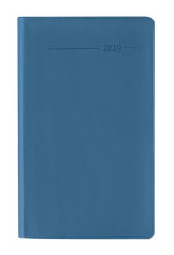 Taschenplaner, Leporello, PVC aqua 2019 von ALPHA EDITION