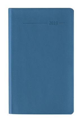 Taschenplaner, Leporello, PVC aqua 2019 von ALPHA EDITION