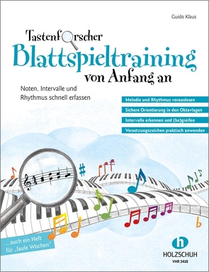 Tastenforscher – Blattspieltraining von Anfang an von Klaus,  Guido