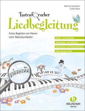 Tastenforscher Liedbegleitung von Hussmann,  Martina, Klaus,  Guido