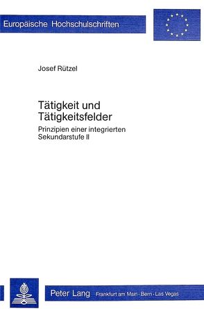 Tätigkeit und Tätigkeitsfelder von Rützel,  Josef