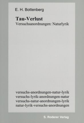 Tau-Verlust von Bottenberg,  Ernst H