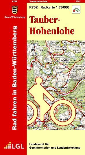 R752 Tauber-Hohenlohe von Landesamt für Geoinformation und Landentwicklung Baden-Württemberg (LGL)