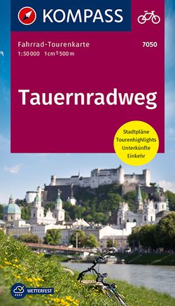 KOMPASS Fahrrad-Tourenkarte Tauernradweg 1:50.000 von KOMPASS-Karten GmbH