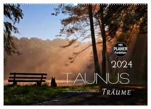 Taunus – Träume (Wandkalender 2024 DIN A2 quer), CALVENDO Monatskalender von Schiller,  Petra