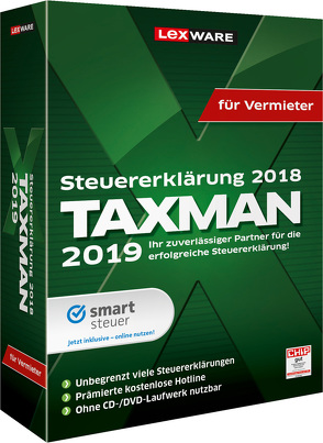 TAXMAN 2019 für Vermieter