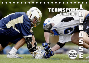 Teamsport Lacrosse – Face-off (Tischkalender 2023 DIN A5 quer) von Bleicher,  Renate