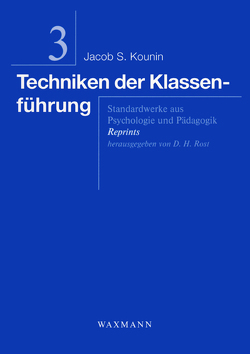 Techniken der Klassenführung von Kounin,  Jacob S.