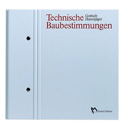 Technische Baubestimmungen apart von Gottsch, Hasenjäger