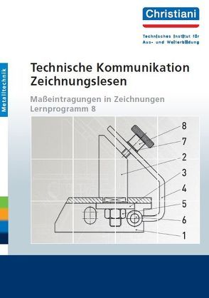 Technische Kommunikation – Zeichnungslesen von Hansen,  Hans-Jürgen