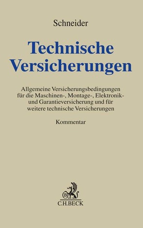 Technische Versicherungen von Droll,  Patrick, Hoffmann,  Thomas, Kemperdiek,  Jan Lukas, Niemöller,  Stefan, Schneider,  Wolfgang