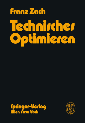 Technisches Optimieren von Zach,  F.