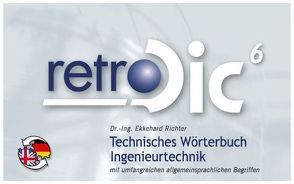 Technisches Wörterbuch retroDic 6 Ingenieurtechnik von Richter,  Ekkehard