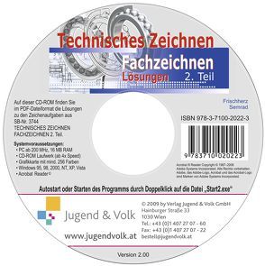 Technisches Zeichnen- Fachzeichnen 2. Teil von Frischherz,  Adolf, Semrad,  Karl