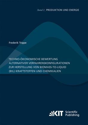 Techno-ökonomische Bewertung alternativer Verfahrenskonfigurationen zur Herstellung von Biomass-to-Liquid (BtL) Kraftstoffen und Chemikalien von Trippe,  Frederik