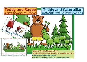 Teddy and Caterpillar, Teddy und Raupe von Dumitrache,  Maria