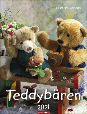 Teddybären Kalender 2021 von Hofmann,  Gisela, Schneiders,  Ulrike, Weingarten