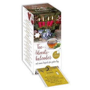 Tee-Adventskalender mit 24Teesorten