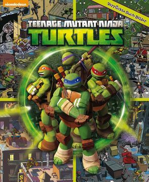 Teenage Ninja Turtles – Verrückte Such-Bilder, Hardcover-Wimmelbuch