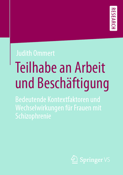 Teilhabe an Arbeit und Beschäftigung von Ommert,  Judith