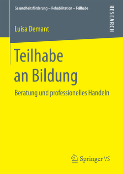 Teilhabe an Bildung von Demant,  Luisa