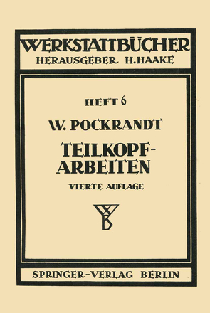 Teilkopfarbeiten von Pockrandt,  W.