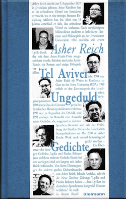 Tel Aviver Ungeduld von Böhmer,  Lydia, Böhmer,  Paulus, Reich,  Asher