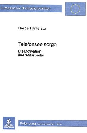 Telefonseelsorge von Unterste,  Herbert