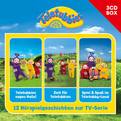 Teletubbies – Hörspielbox von Davies,  Suzy, Katz,  Matt, McCrorie-Shand,  Andrew, Wakonigg,  Daniela, Webb,  Richard