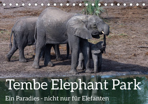 Tembe Elephant Park. Ein Paradies – nicht nur für Elefanten (Tischkalender 2024 DIN A5 quer), CALVENDO Monatskalender von rsiemer,  rsiemer