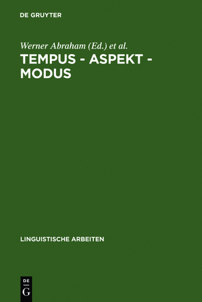 Tempus – Aspekt – Modus von Abraham,  Werner, Janssen,  Theo