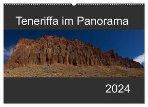 Teneriffa im Panorama (Wandkalender 2024 DIN A2 quer), CALVENDO Monatskalender von Linden,  Paul